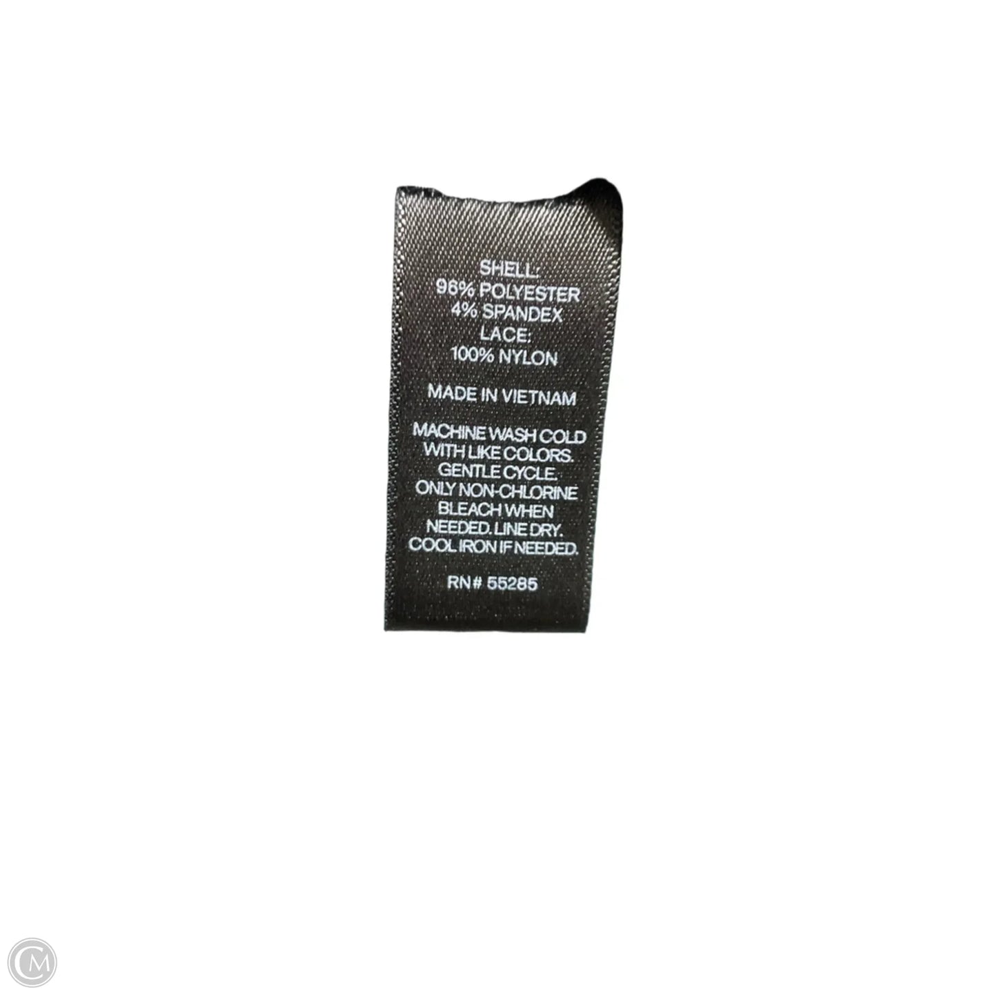 Top Sleeveless By Express In Black & Green, Size: L