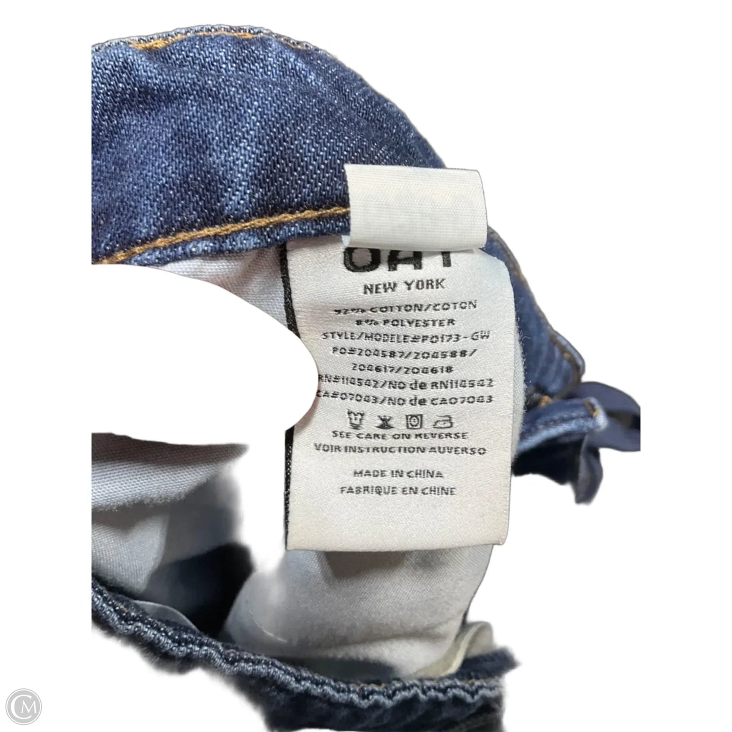 Jeans Flared By Oat In Blue, Size: 6