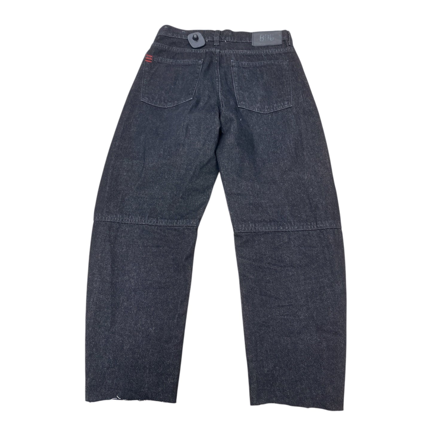 Jeans Wide Leg By Bdg In Black Denim, Size:4