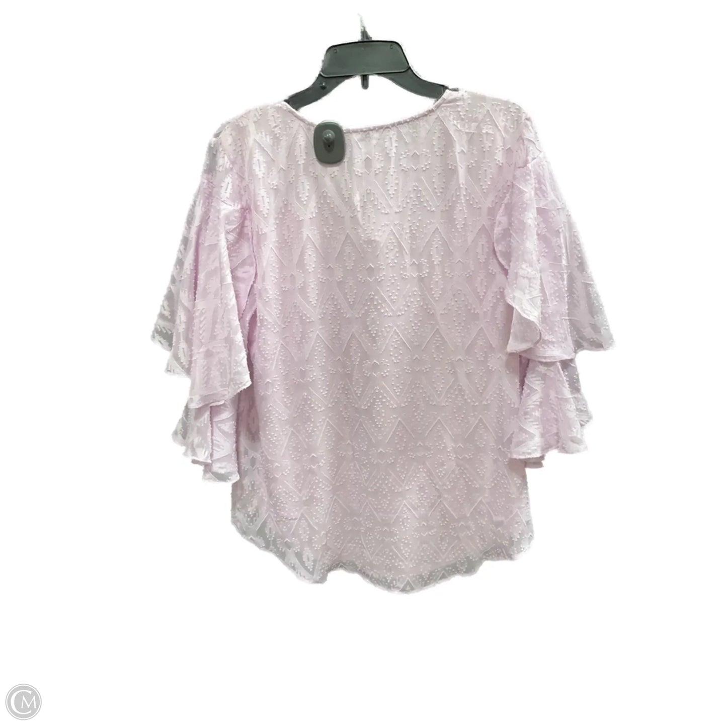 Top 3/4 Sleeve By Haute Hippie In Pink, Size: S