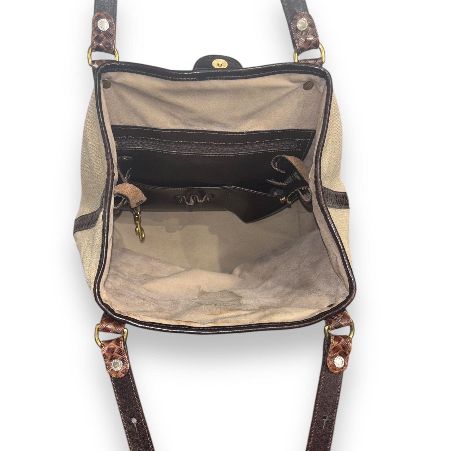 Handbag Designer By Brahmin Size: Large