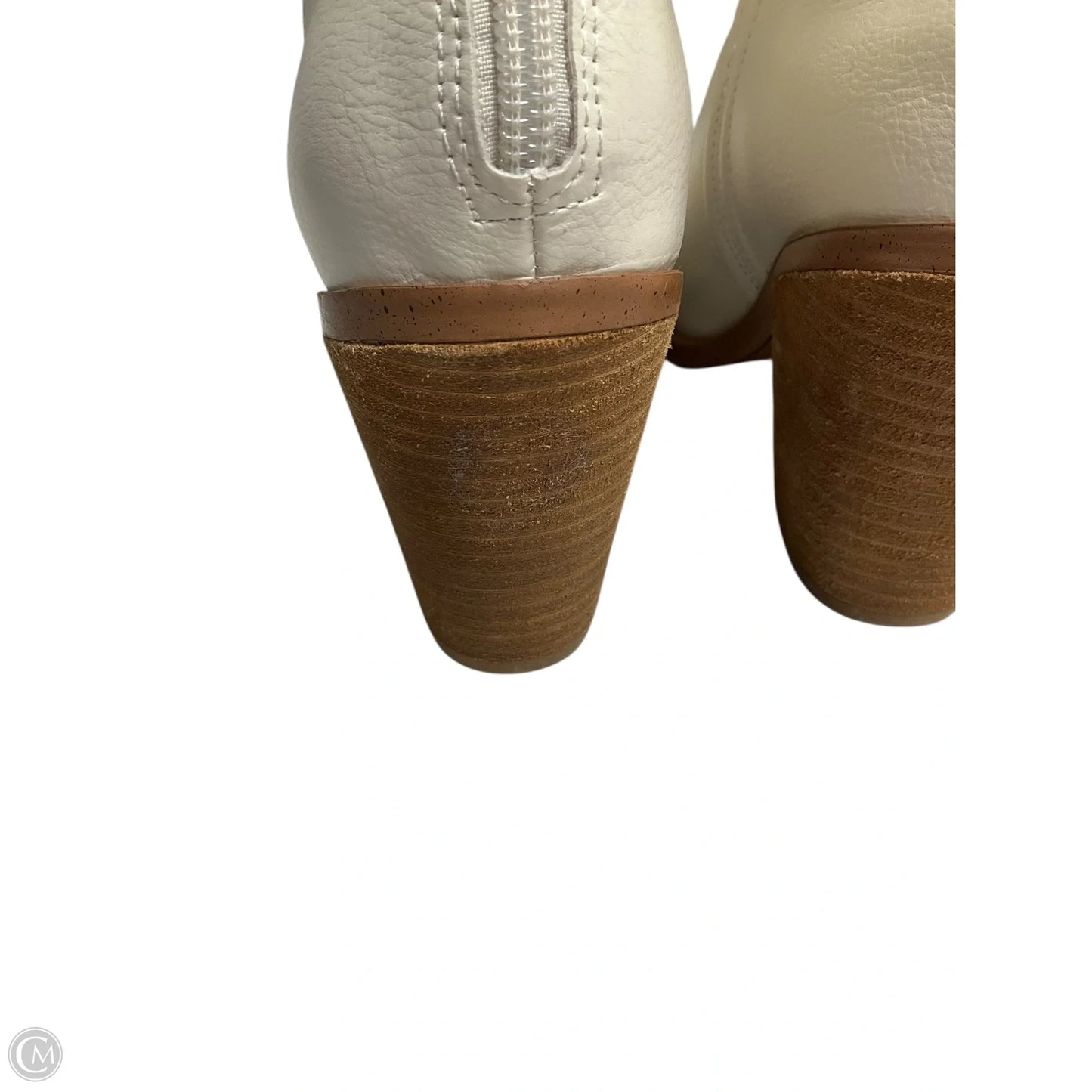 Boots Ankle Heels By Joie In Yellow, Size: 7