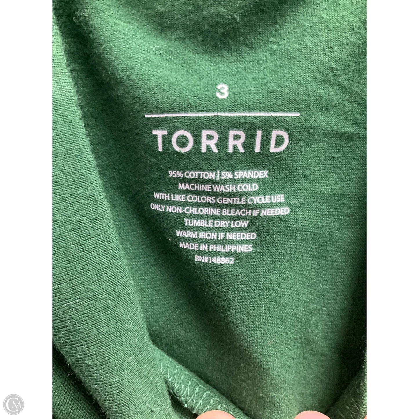 Top Sleeveless Basic By Torrid In Green, Size: 3x