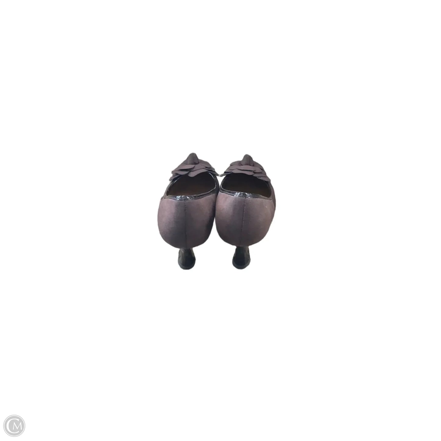 Shoes Heels Kitten By Cloudwalkers In Brown, Size: 9.5