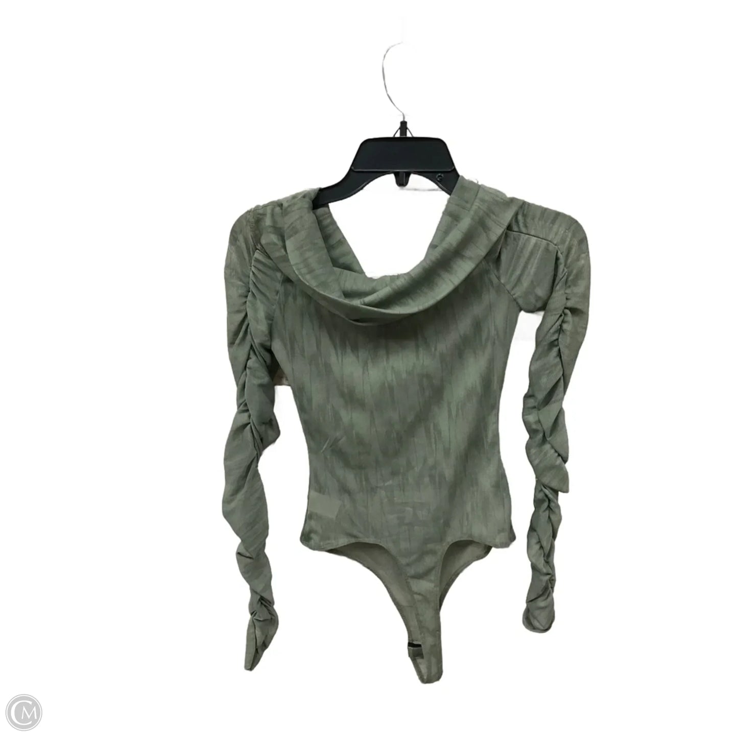 Top Long Sleeve By Le Lis In Green, Size: Xs