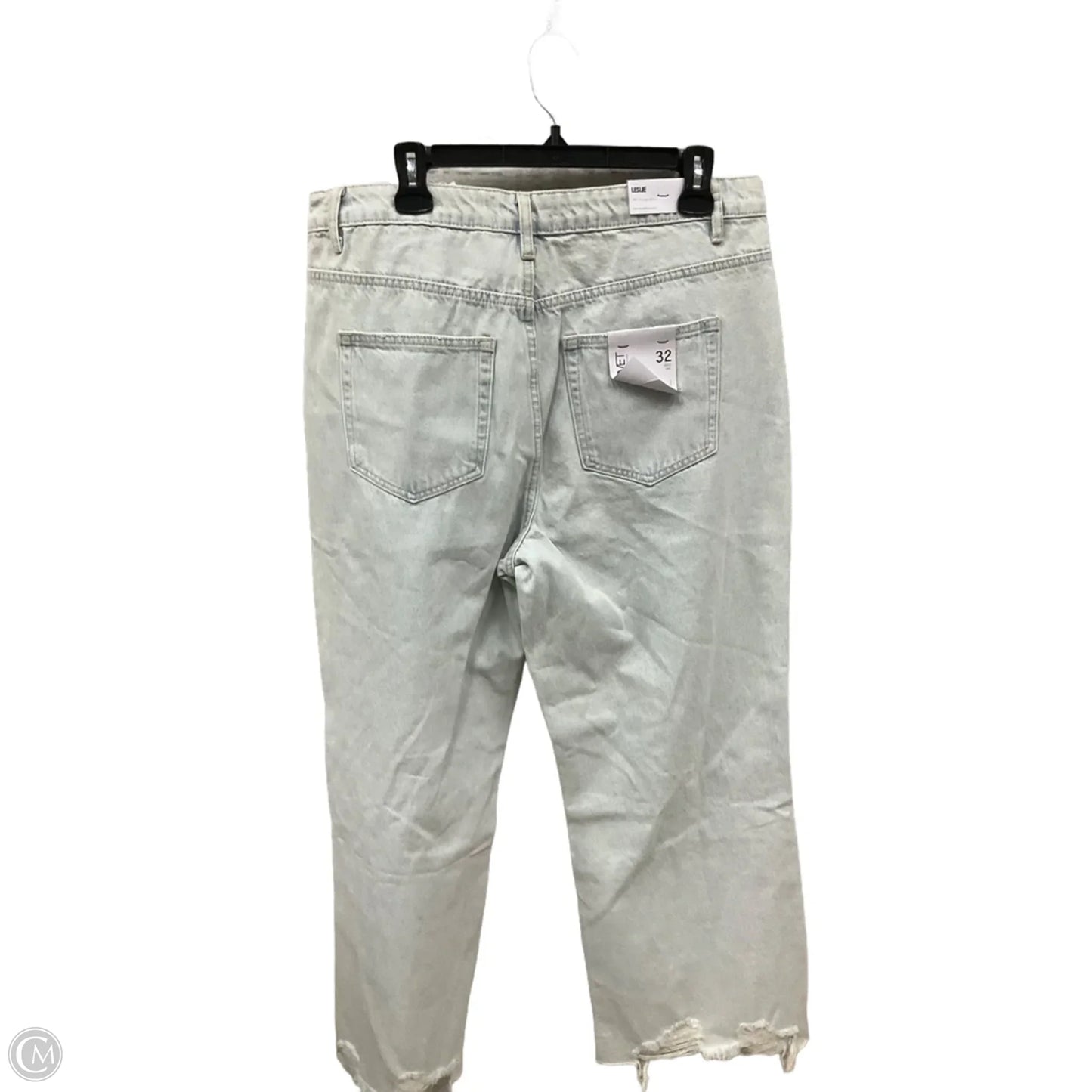 Jeans Flared By Veveret In Blue Denim, Size: 12