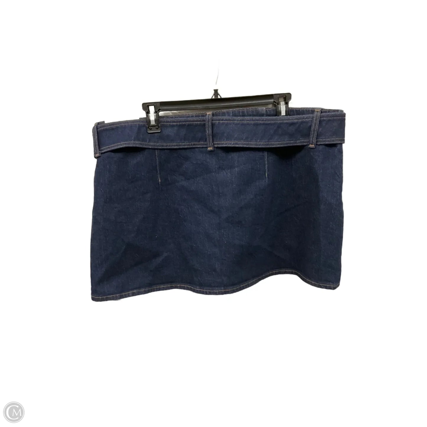 Skort By Abercrombie And Fitch In Blue Denim, Size: 18
