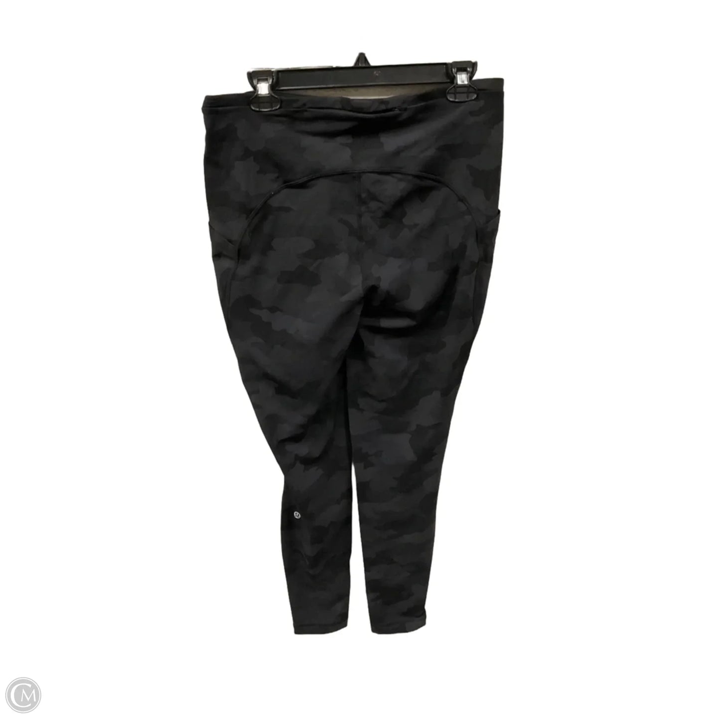 Athletic Leggings By Lululemon In Grey, Size: L