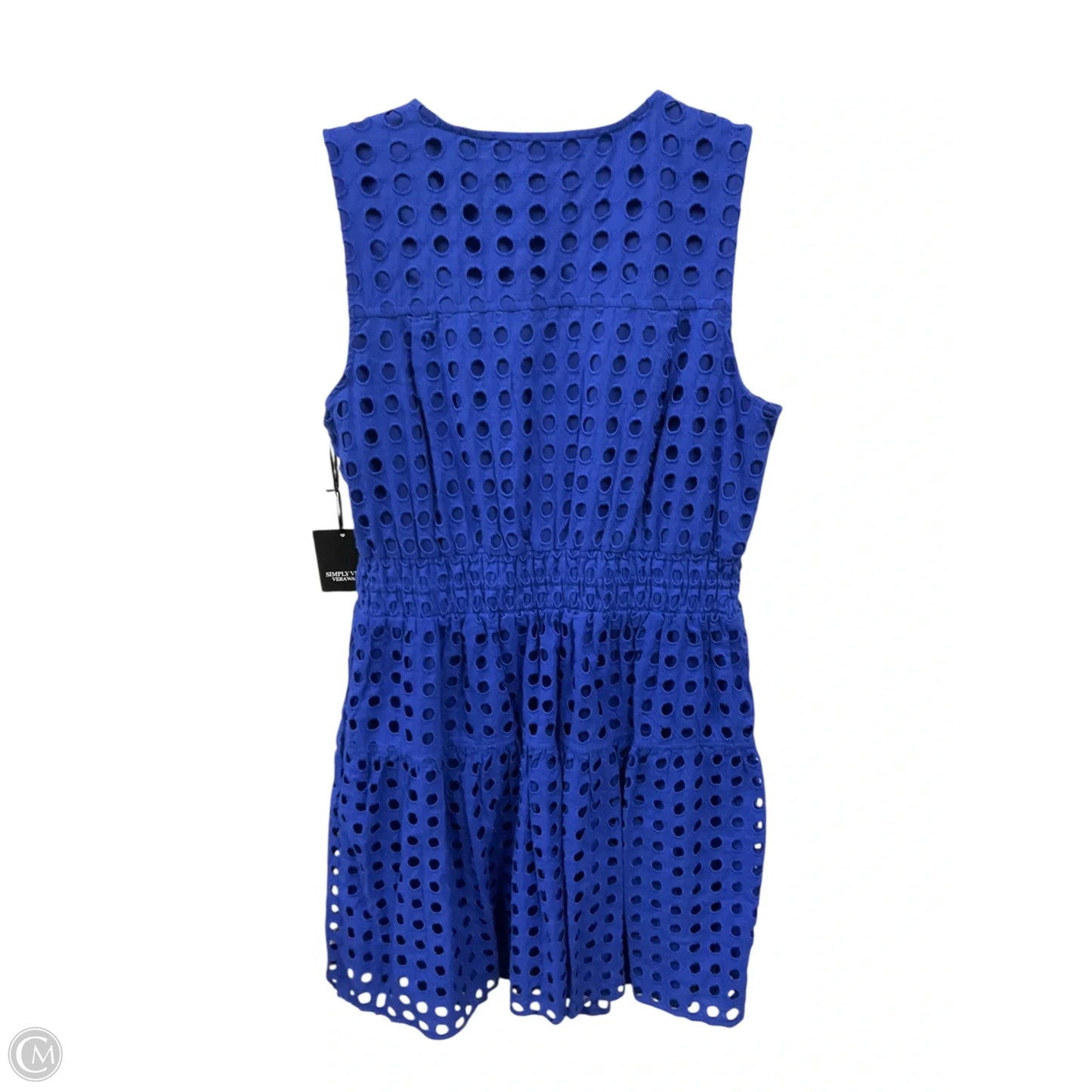 Dress Casual Midi By Simply Vera In Blue, Size: S