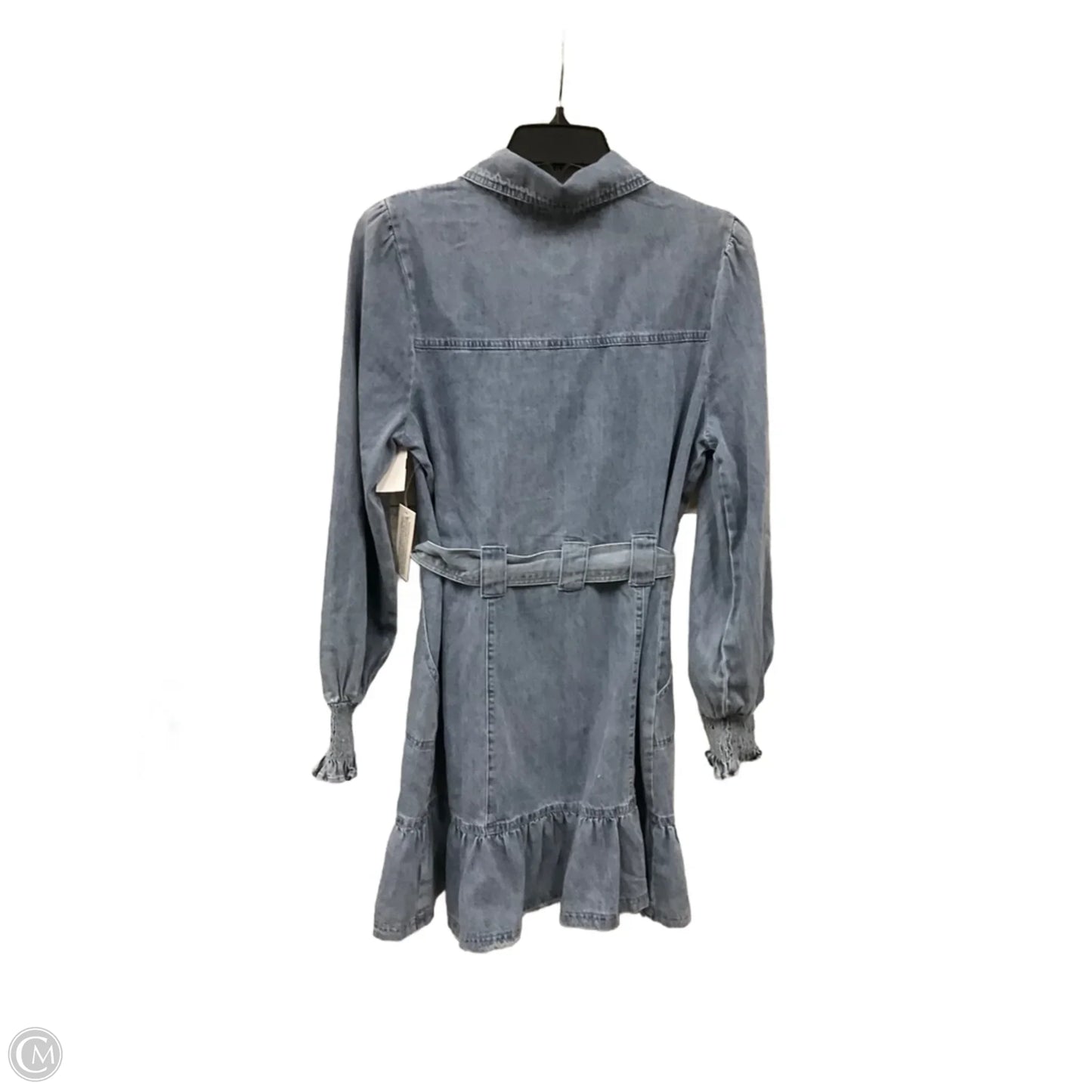 Dress Casual Short By Fate In Blue Denim, Size: S
