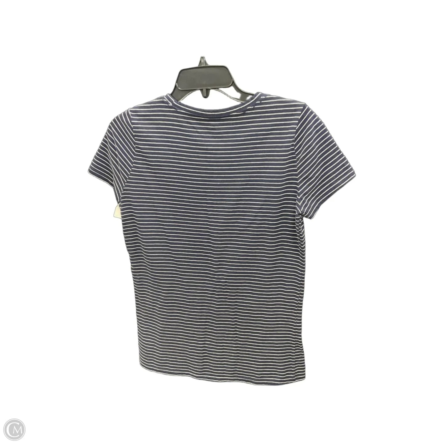 Top Short Sleeve Basic By Gap In Navy, Size: Xs