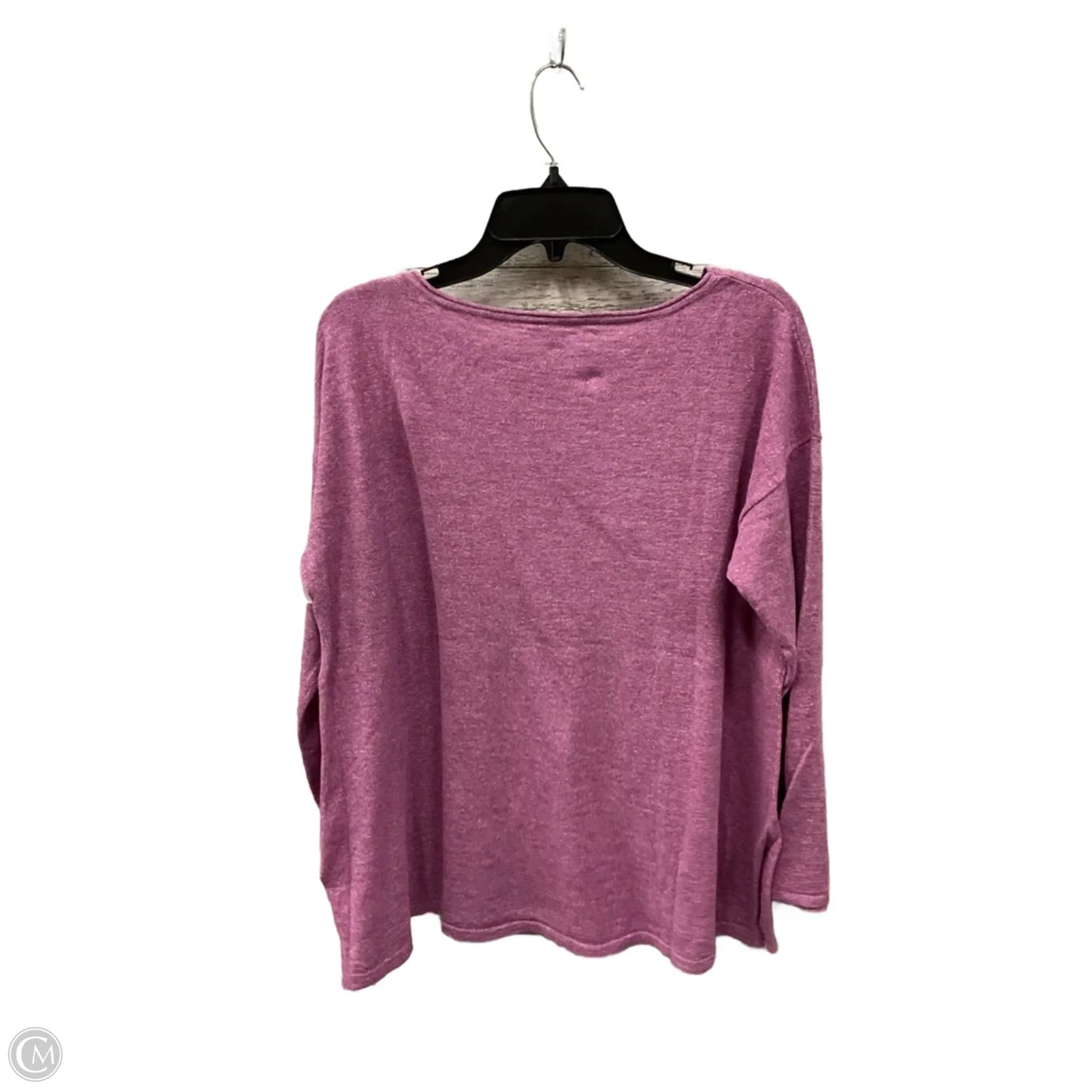 Top Long Sleeve By J. Jill In Purple, Size: M