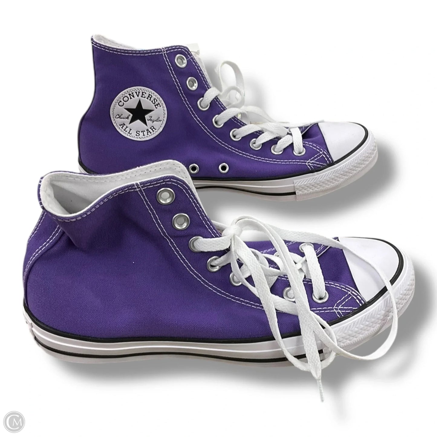 Shoes Sneakers By Converse In Purple, Size: 8.5