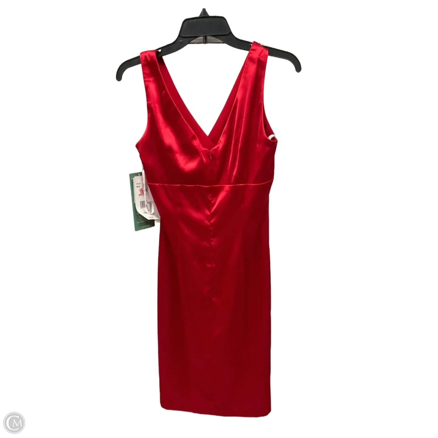 Dress Party Midi By Clothes Mentor In Red, Size: 10