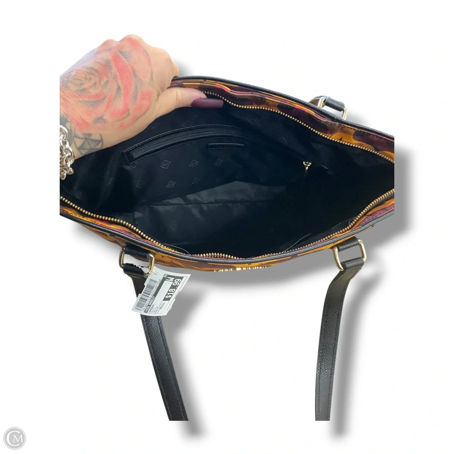 Handbag By Vera Bradley, Size: Medium