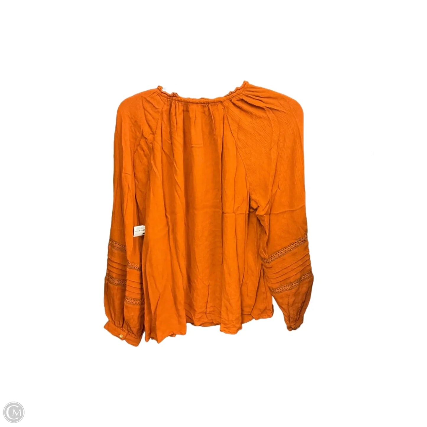 Top Long Sleeve By Knox Rose In Brown, Size: L