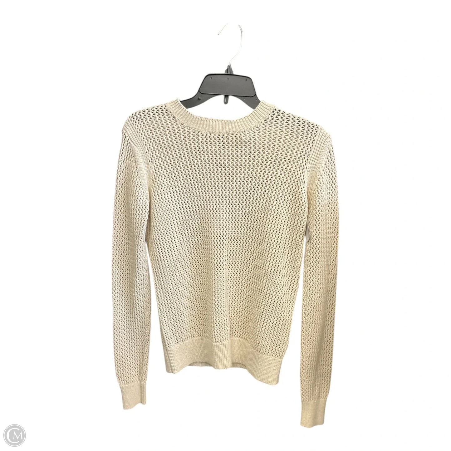 Top Long Sleeve By Everlane In Tan, Size: S