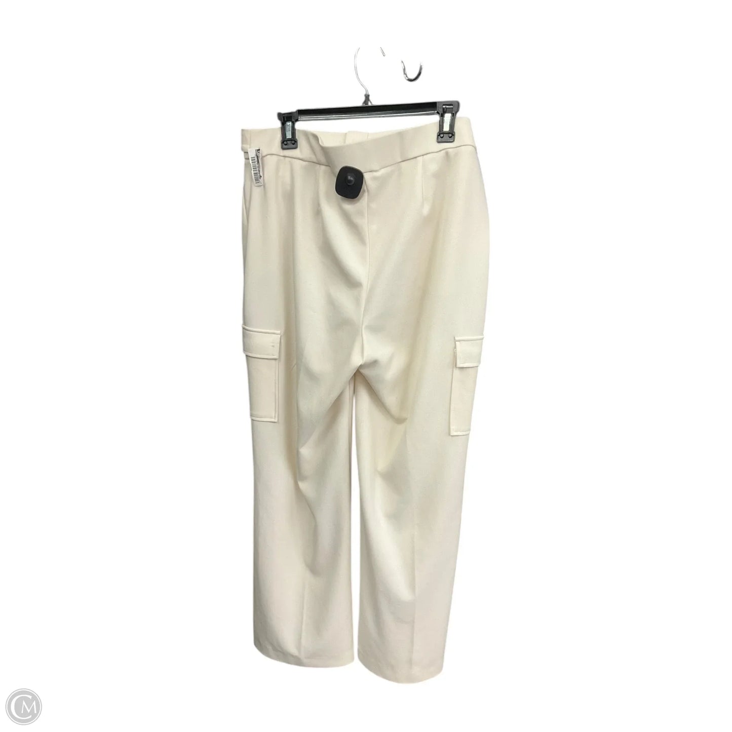 Pants Dress By Nine West Apparel In Cream, Size: L