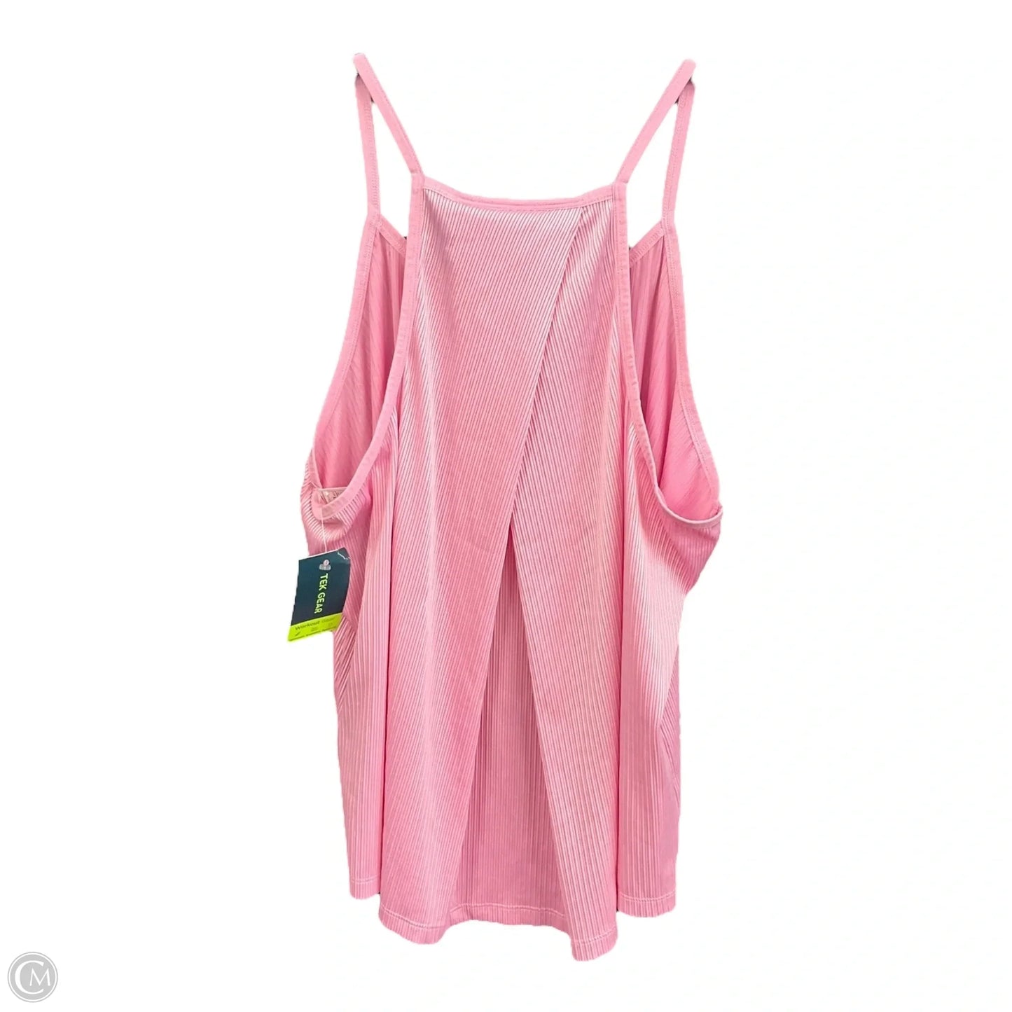 Athletic Tank Top By Tek Gear In Pink, Size: Xxl