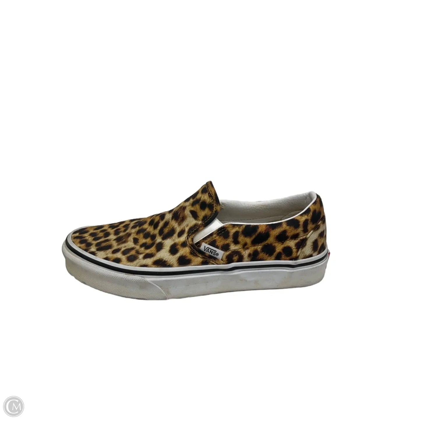 Shoes Flats By Vans In Animal Print, Size: 6.5