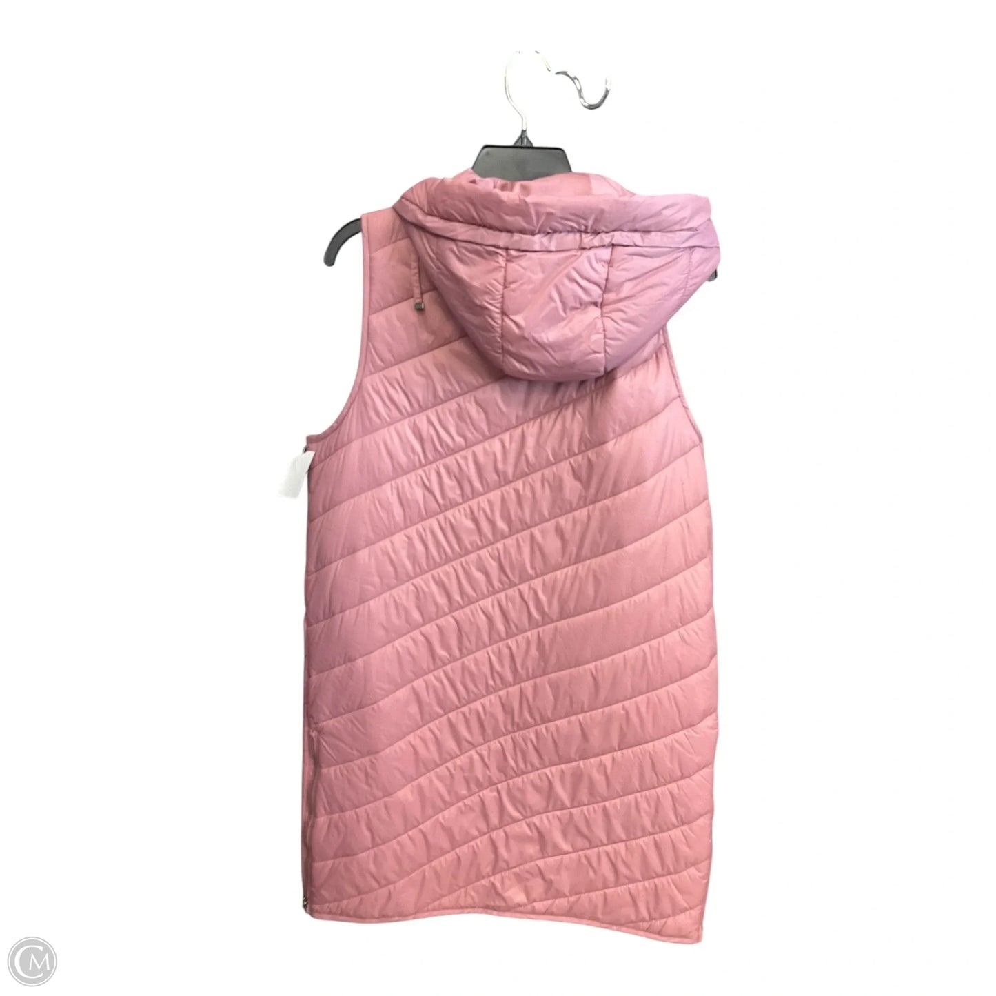 Vest Puffer & Quilted By Bernardo In Pink, Size: M