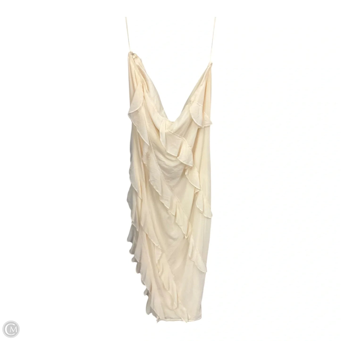 Dress Casual Midi By Fashion Nova In Cream, Size: 3x