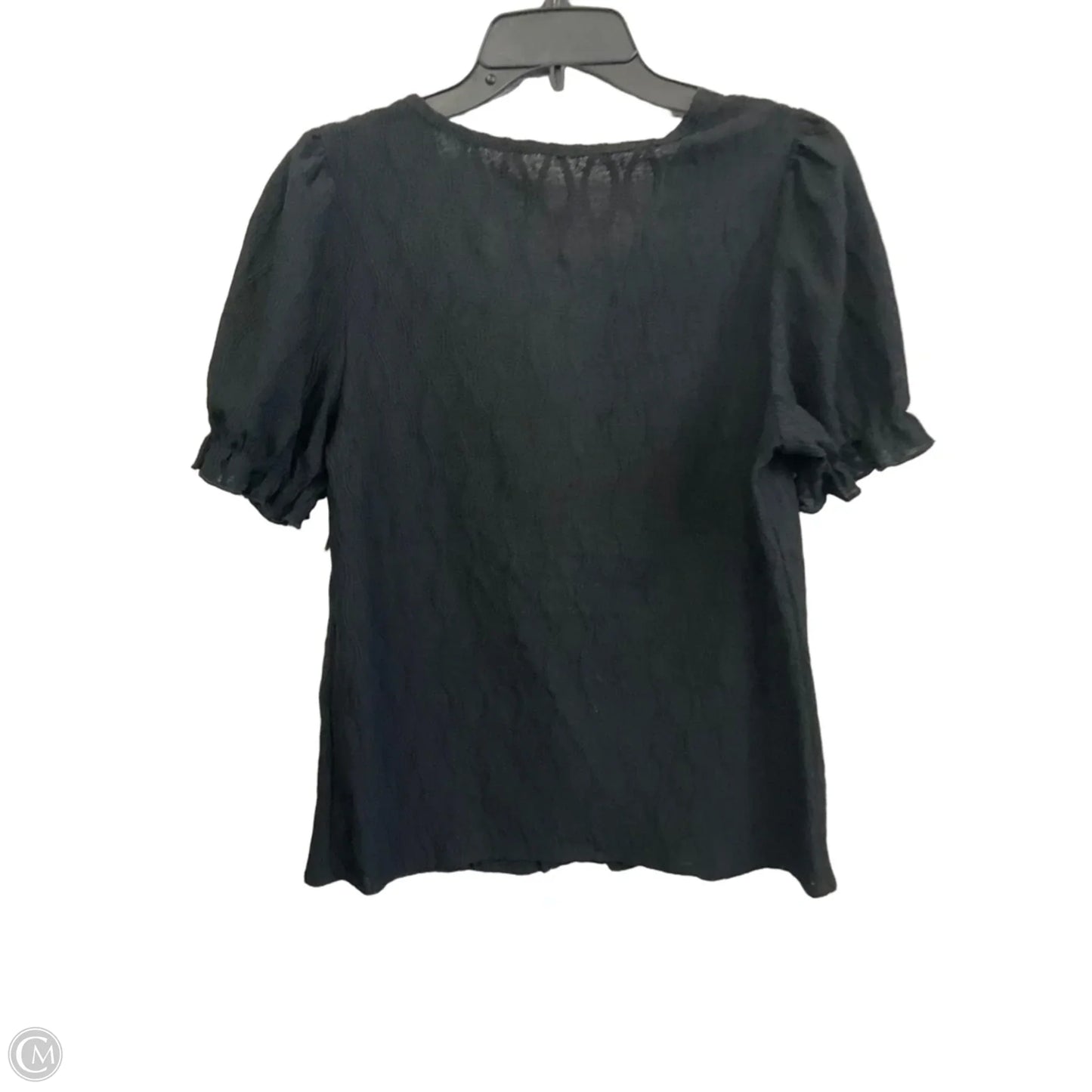 Top Short Sleeve Basic By Cme In Black, Size: S