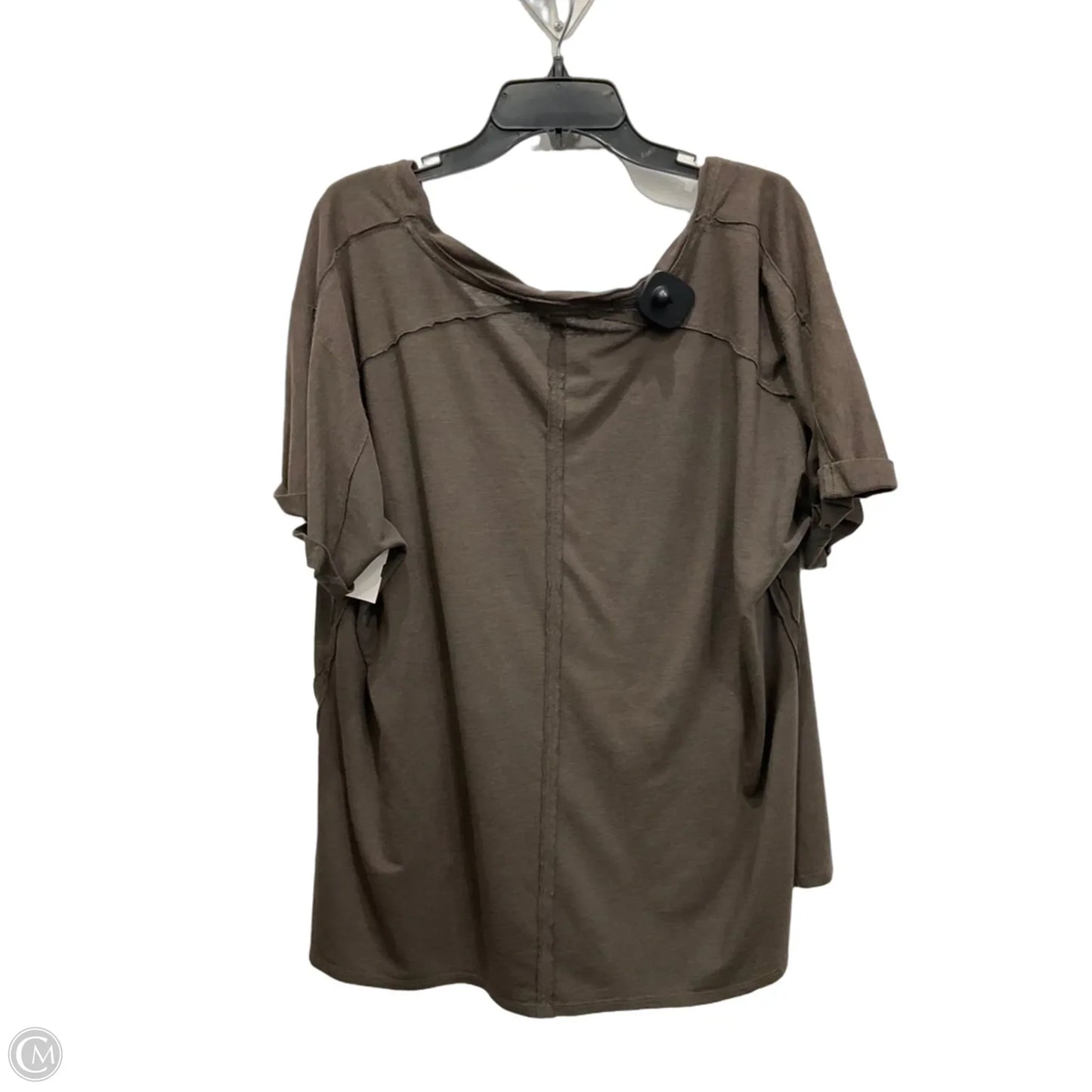 Top Short Sleeve By We The Free In Brown, Size: M