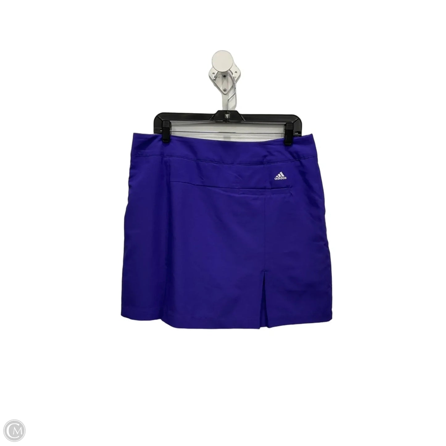 Athletic Skort By Adidas In Purple, Size: 10
