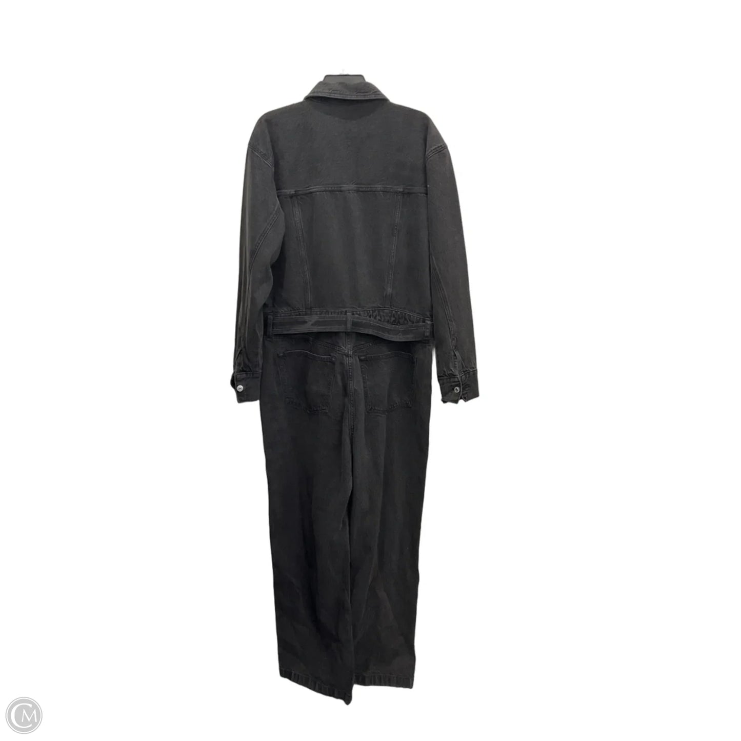 Jumpsuit By Abercrombie And Fitch In Black Denim, Size: L