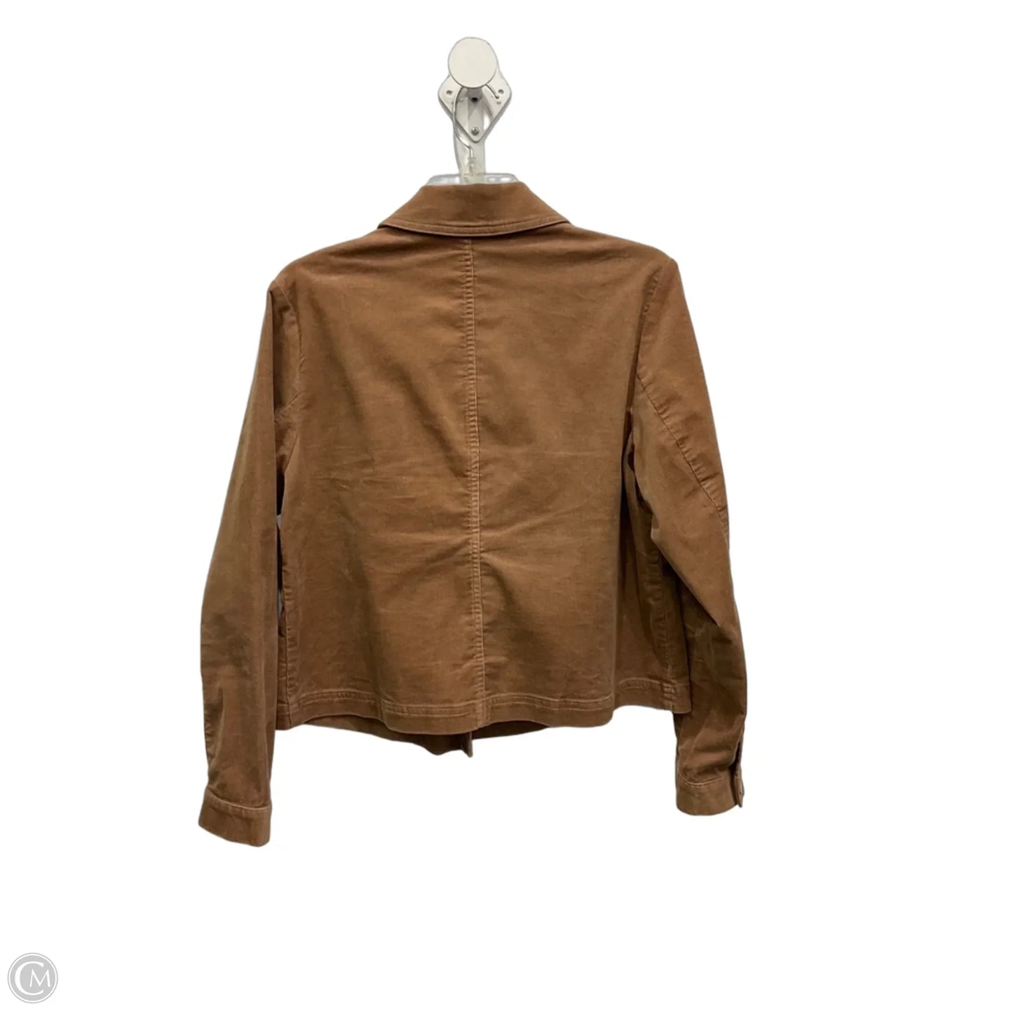 Jacket Moto By J. Jill In Brown, Size: Mp