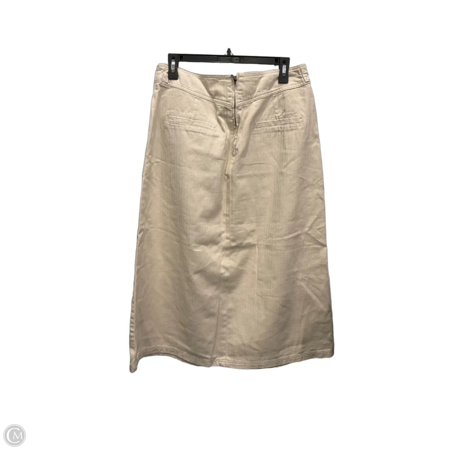 Skirt Maxi By Clothes Mentor In Cream, Size: M