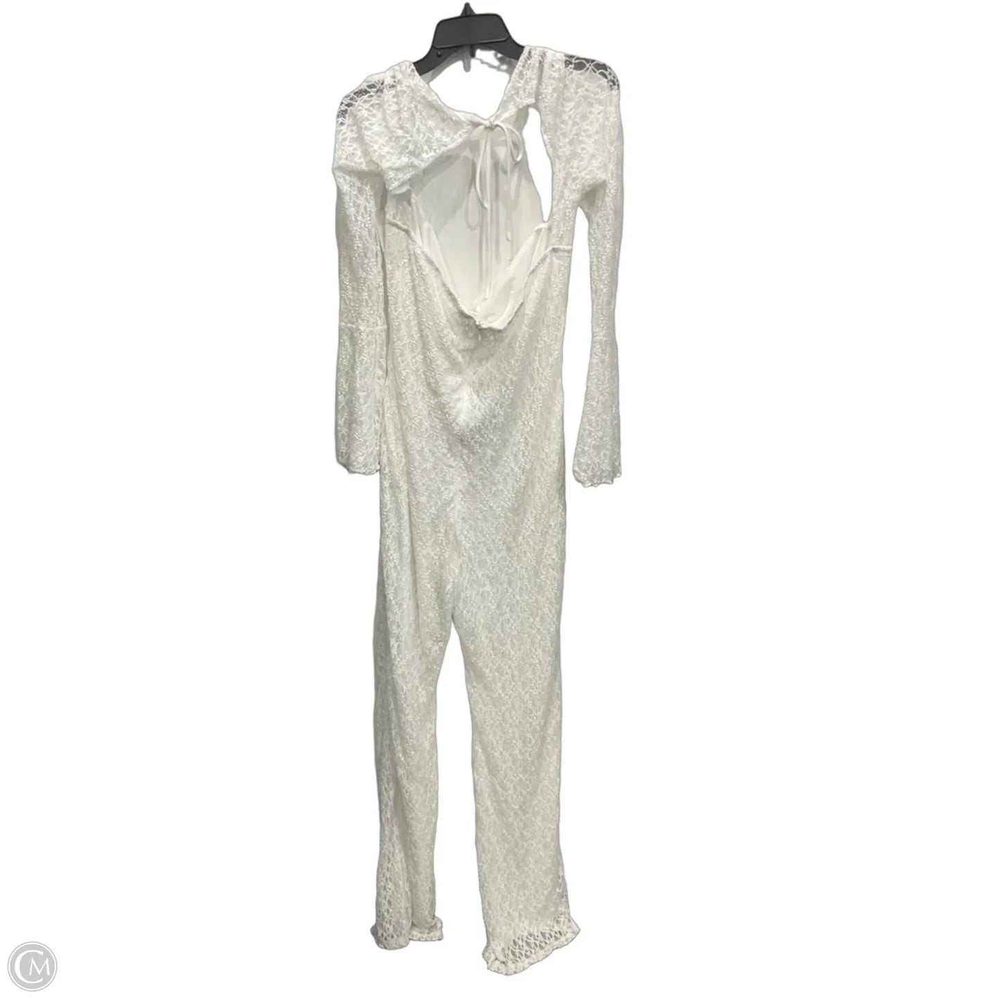 Jumpsuit By Fashion Nova In White, Size: 2x