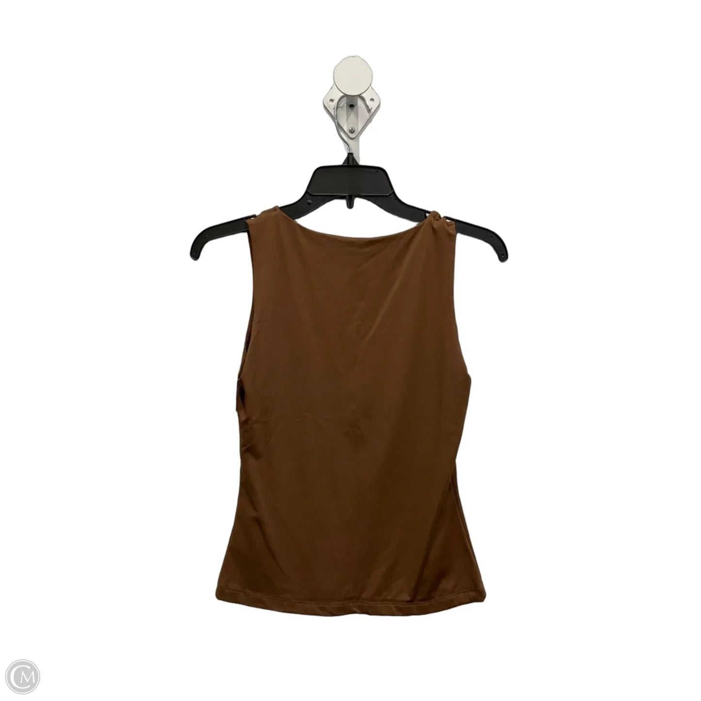 Top Sleeveless By Tahari In Brown, Size: Xs