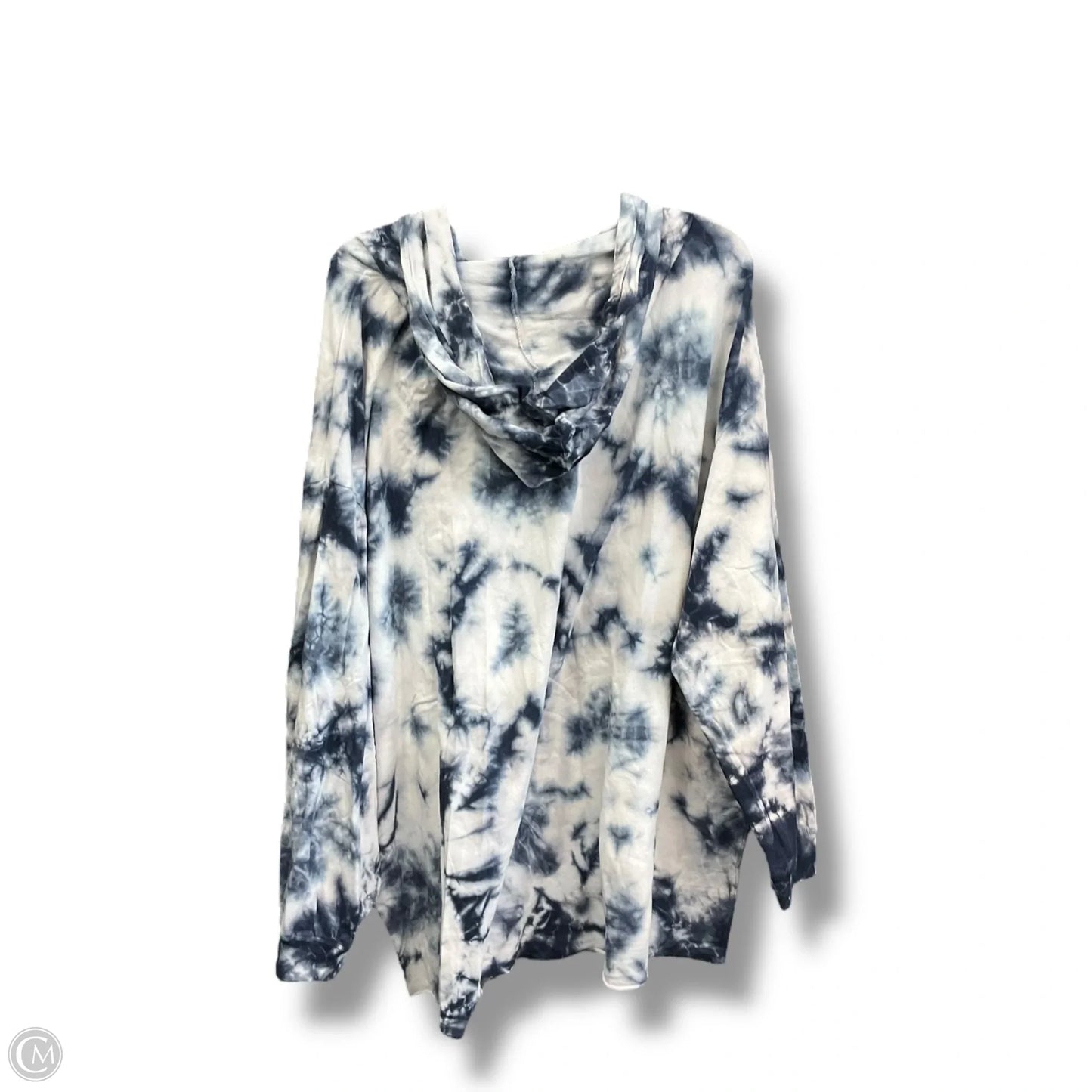 Sweatshirt Hoodie By C And C In Tie Dye Print, Size: 3x