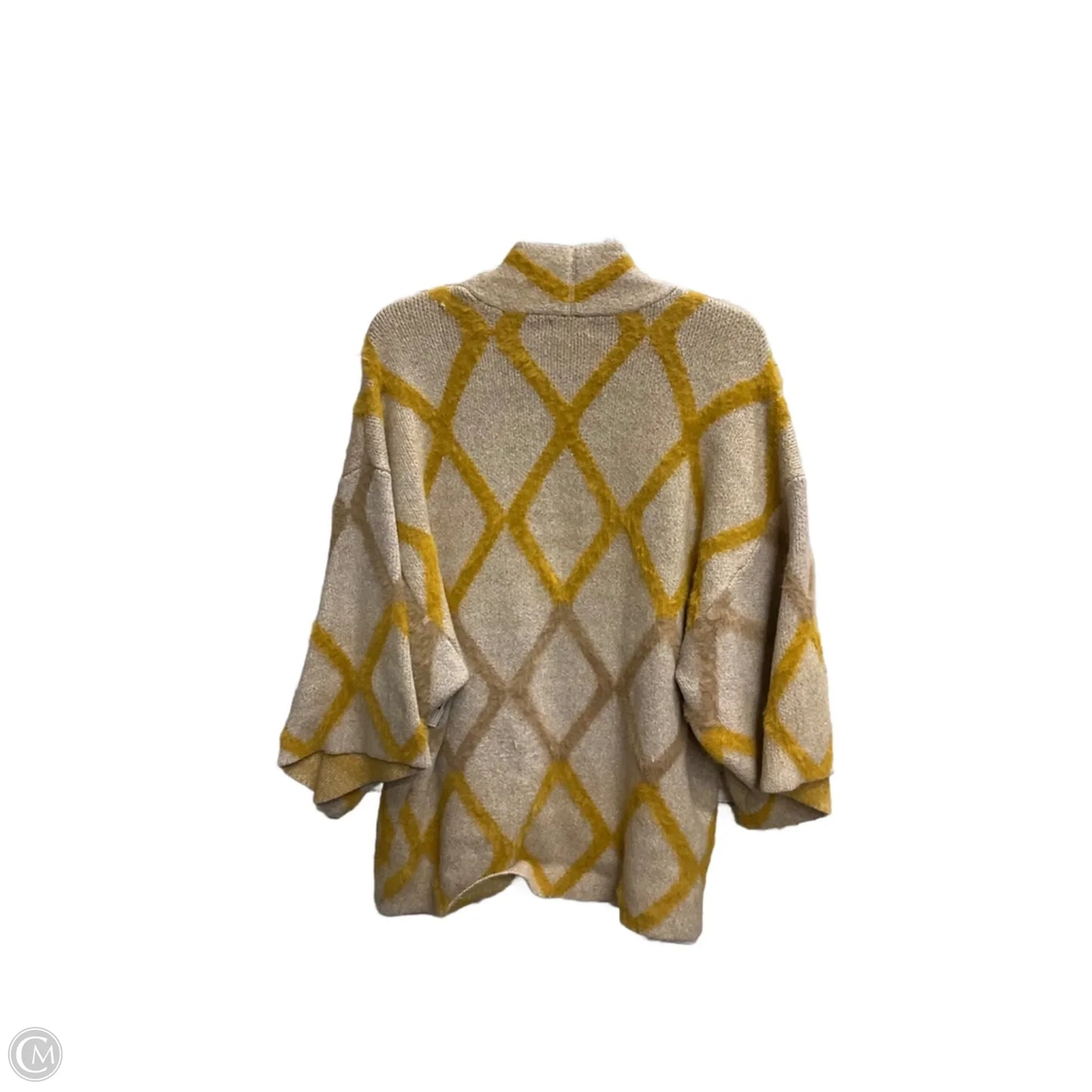 Cardigan By Kori America In Yellow, Size: L