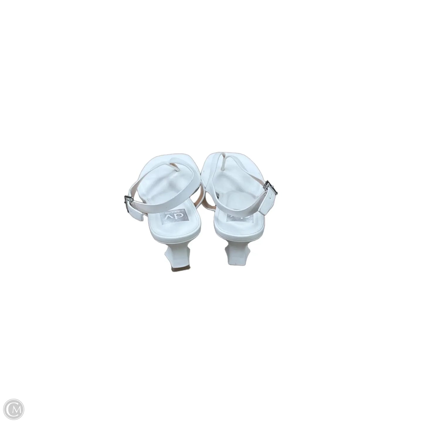 Sandals Heels Kitten By Dolce Vita In White, Size: 11