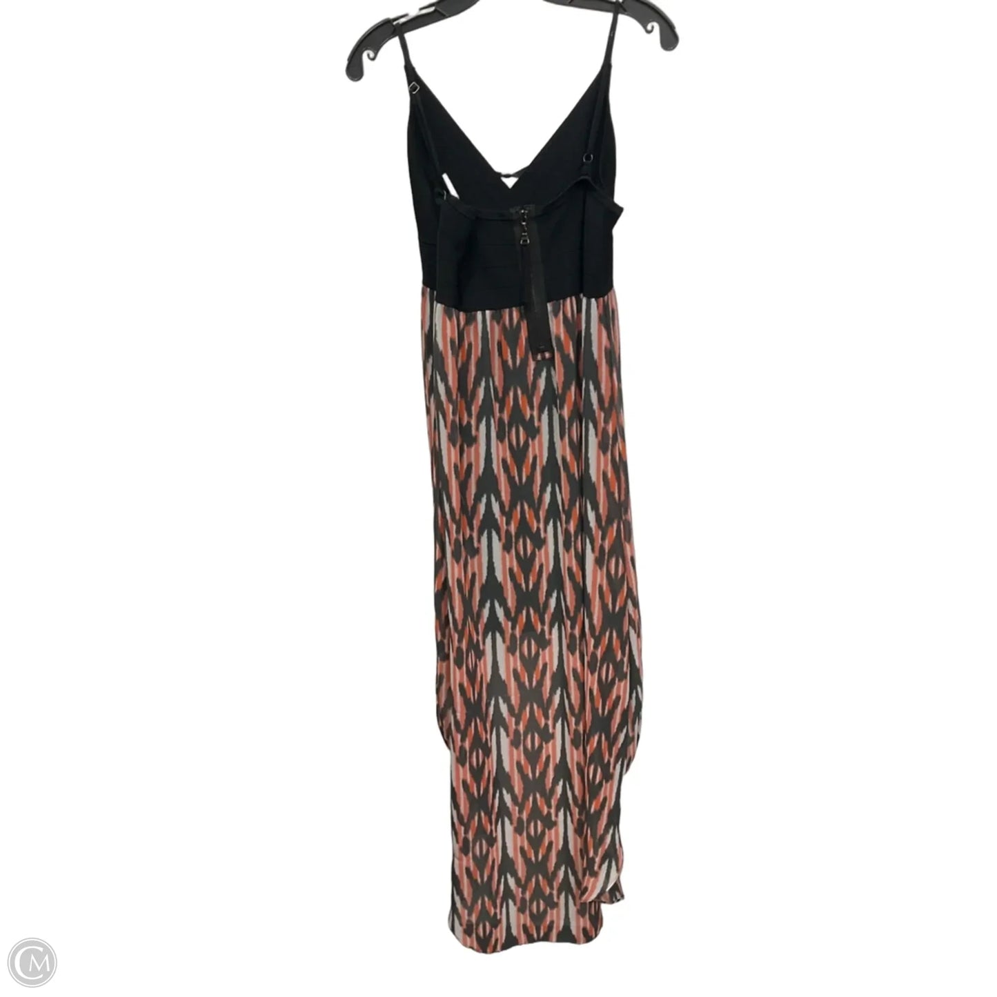 Dress Casual Maxi By Guess In Black, Size: L