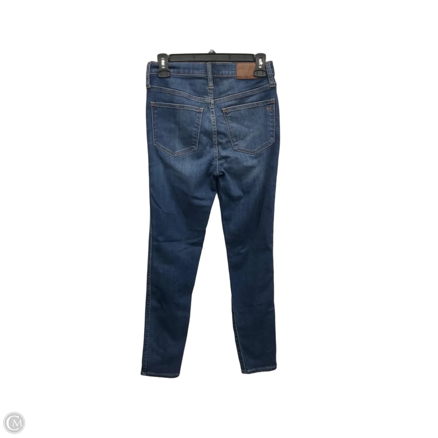 Jeans Straight By Madewell In Blue Denim, Size: 4