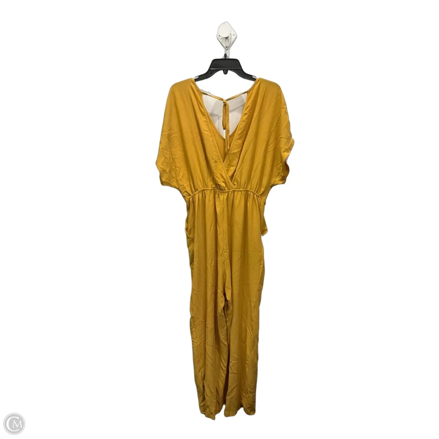 Jumpsuit By Clothes Mentor In Yellow, Size: L