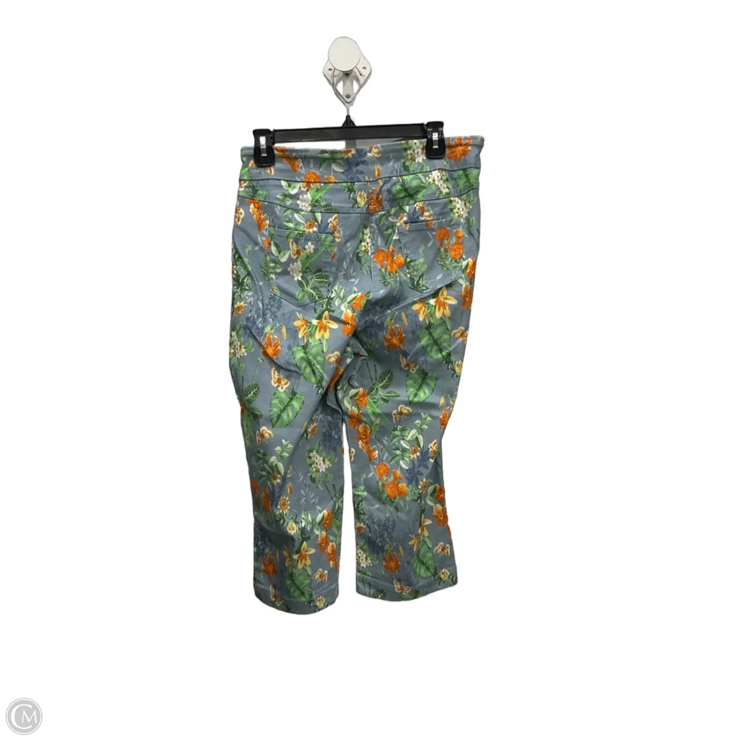 Capris By Clothes Mentor In Floral Print, Size: 16