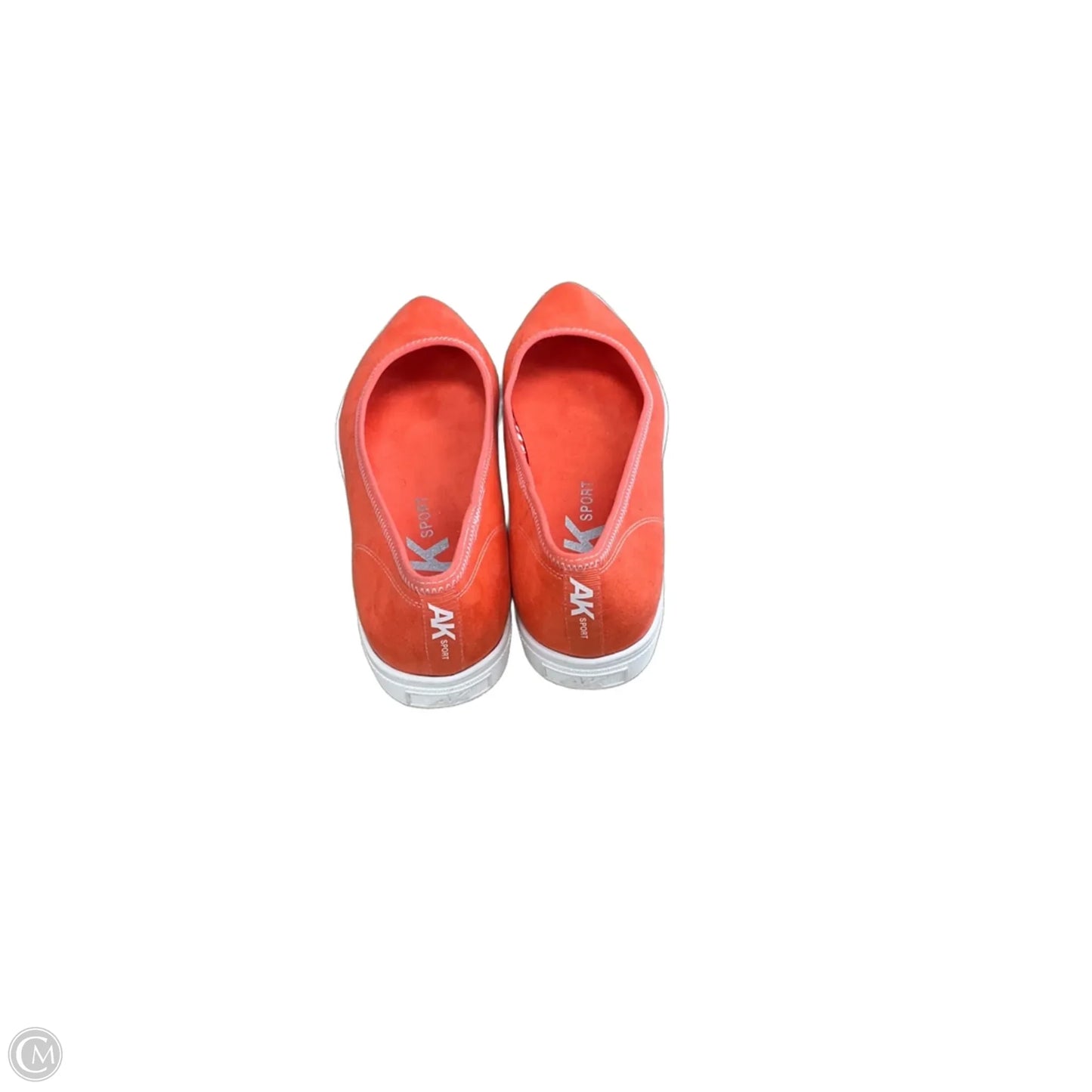 Shoes Flats By Clothes Mentor In Orange, Size: 9