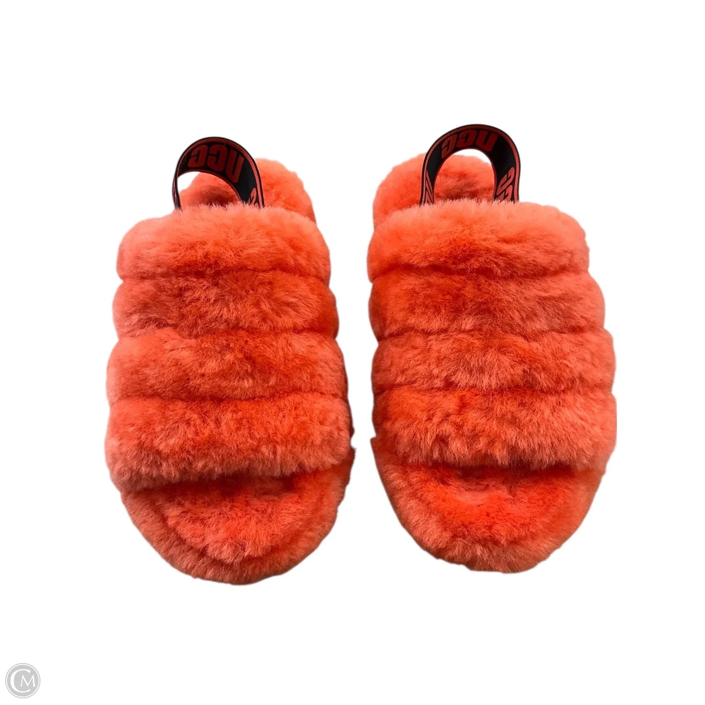 Sandals Designer By Ugg In Orange, Size: 6