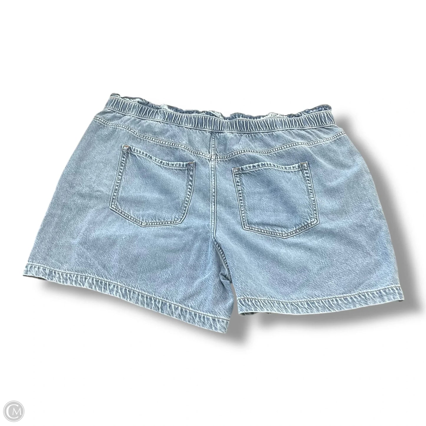 Shorts By Lane Bryant In Blue Denim, Size: 22