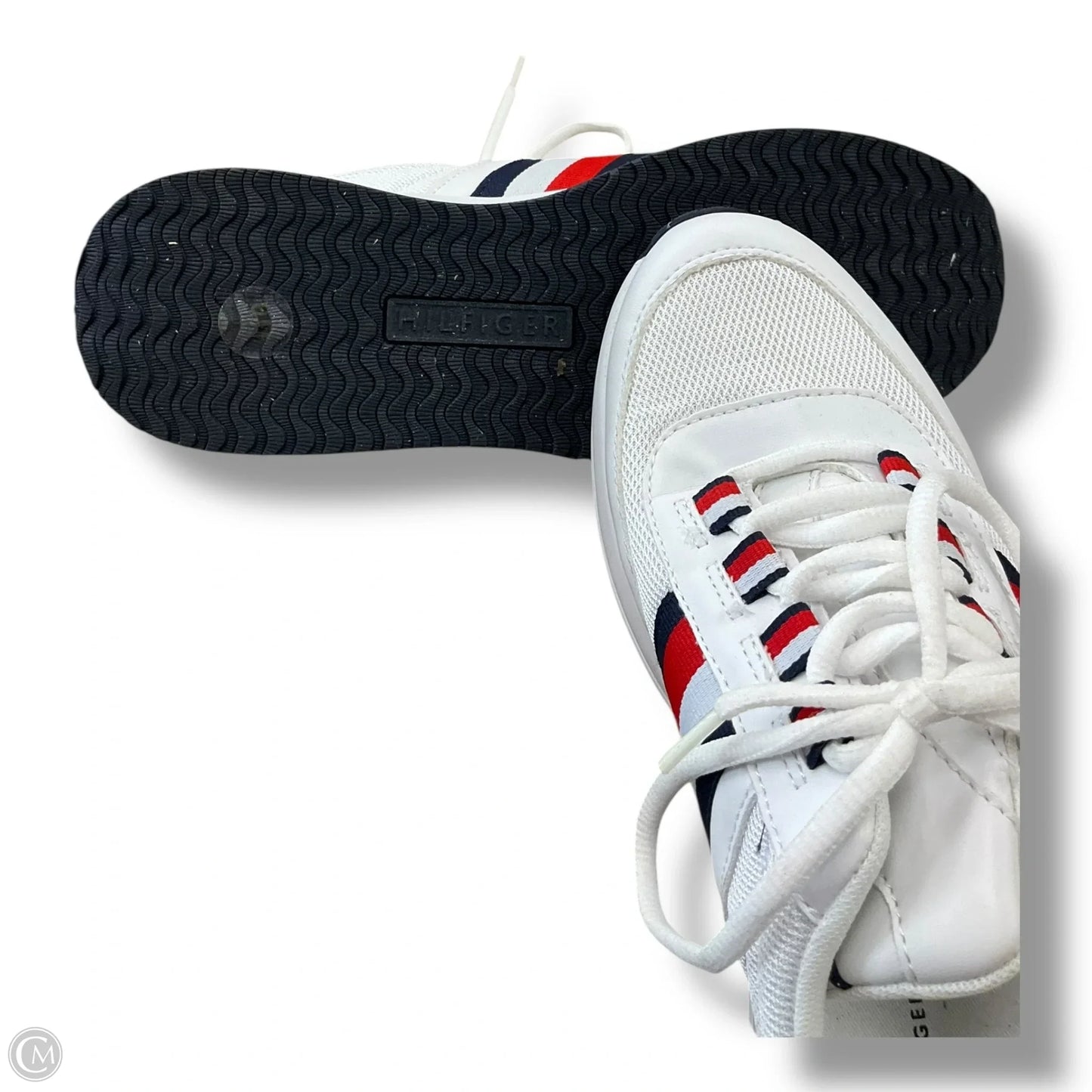 Shoes Sneakers By Tommy Hilfiger In White, Size: 9