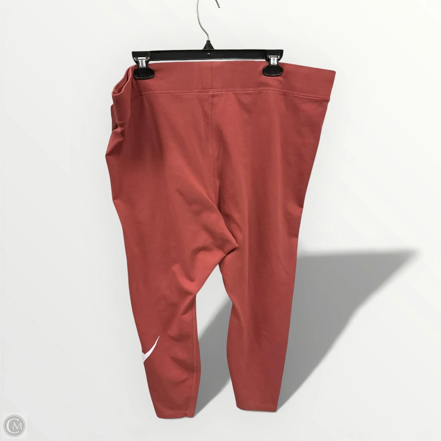 Athletic Leggings By Nike Apparel In Coral, Size: 2x