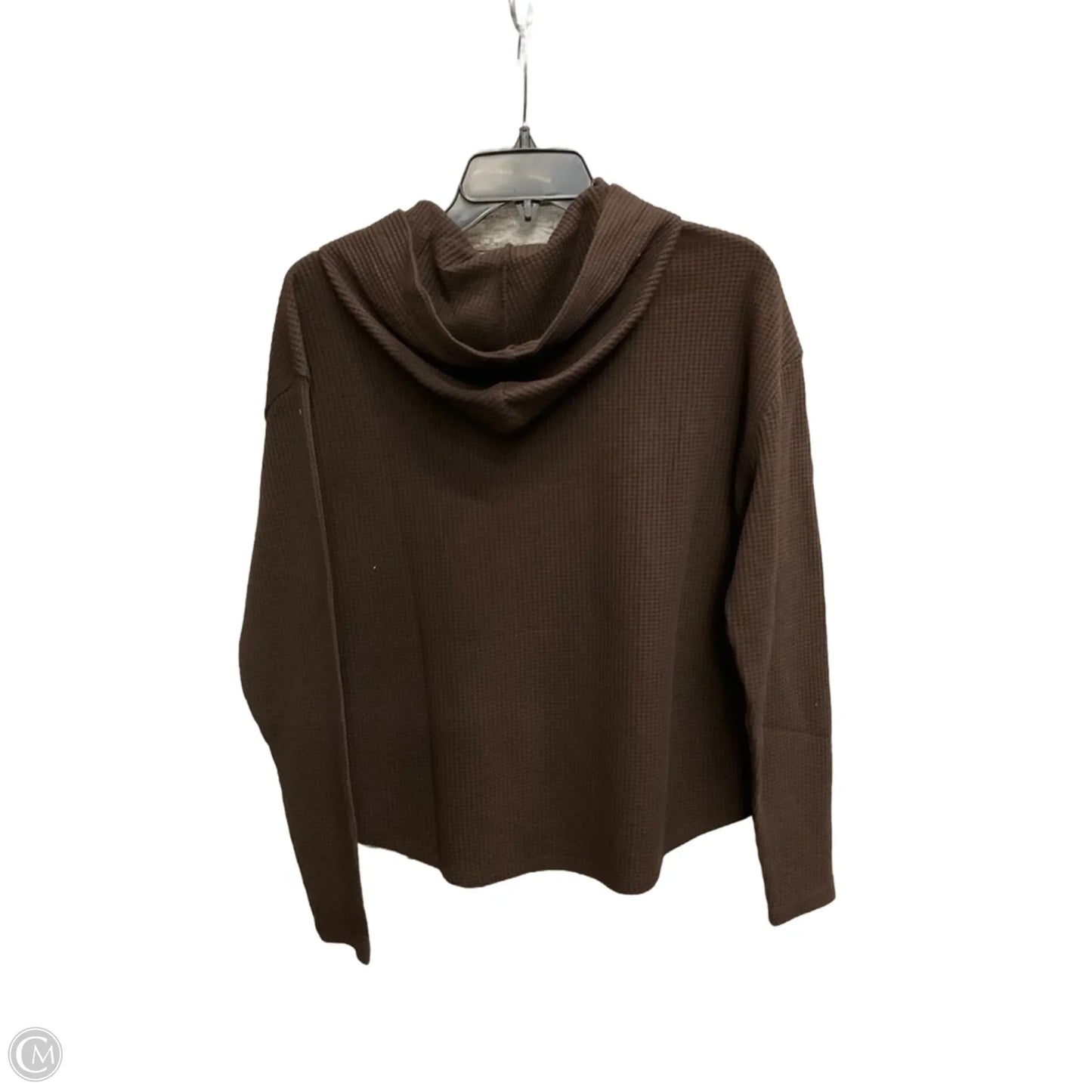 Sweatshirt Hoodie By Zella In Brown, Size: S