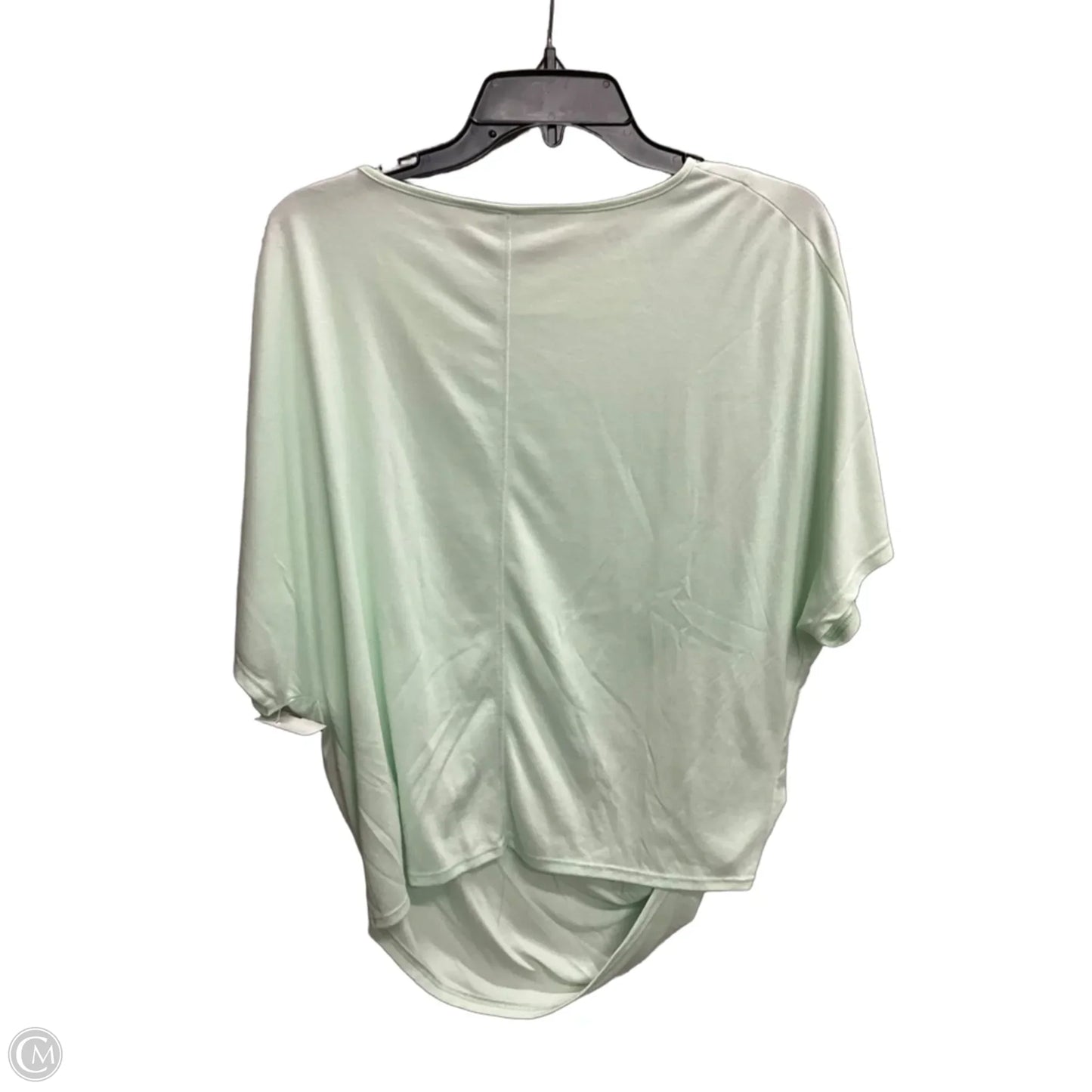 Athletic Top Short Sleeve By Athleta In Green, Size: S