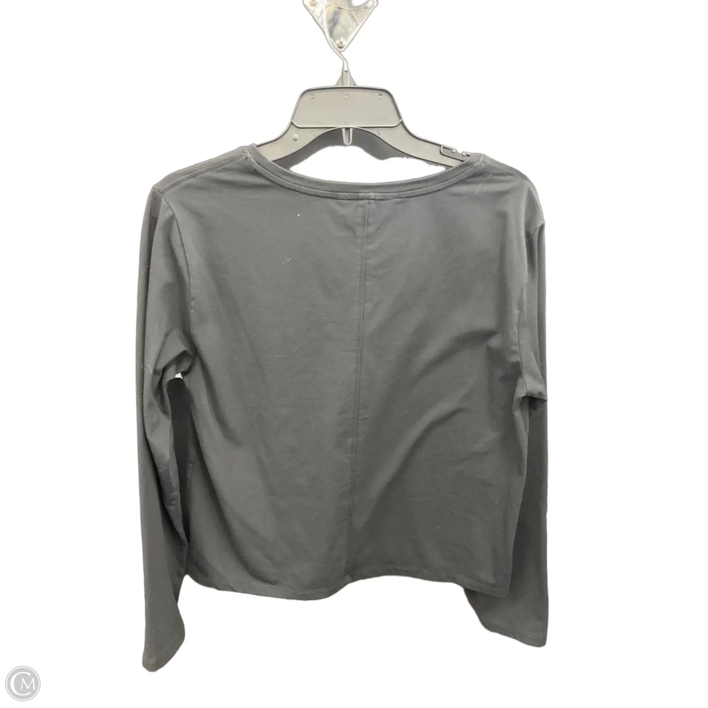 Athletic Top Long Sleeve Crewneck By Athleta In Black, Size: M