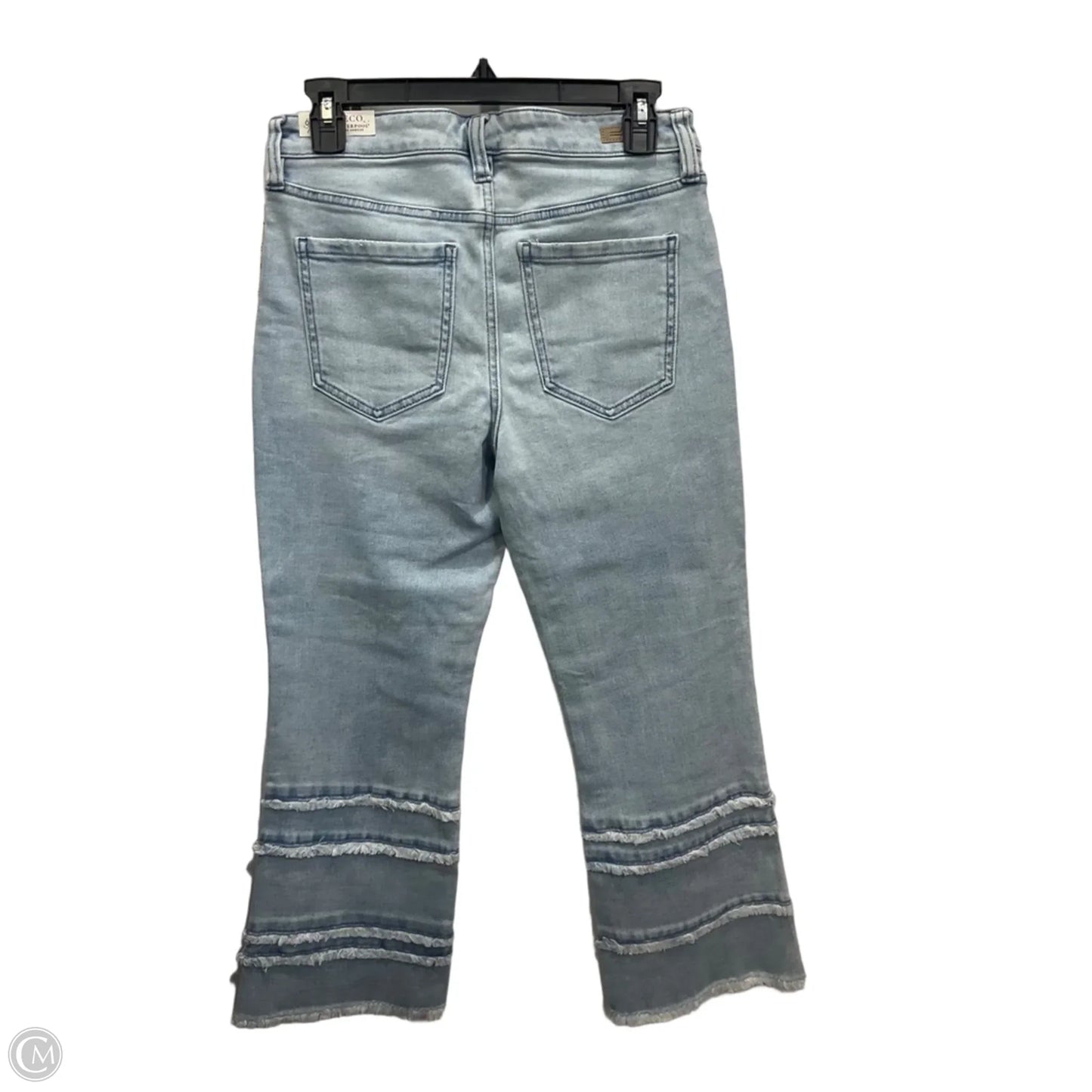 Jeans Straight By Liverpool In Blue Denim, Size: 6